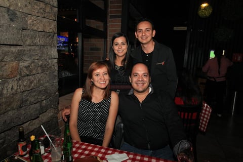 Carlos Piña, Liliana Freyre, Luis Ontiveros y Vero Ascencio.