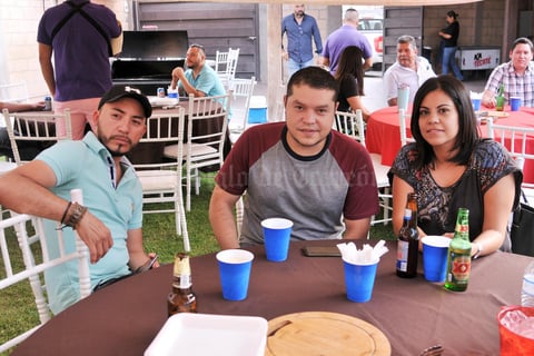 01062017 Antonio, Manuel y Sofía.