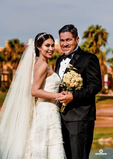 04062017 Carmen Gabriela Quintero Pachecano y Edgar Narciso Morales Tovar unieron sus vidas en sagrado matrimonio. - Erick Sotomayor Fotografía.