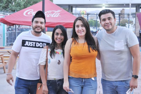 06062017 René, Anahí, Aída y Ramiro.