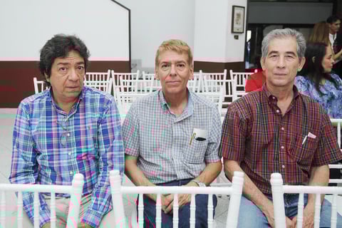 07062017 Jaime Martínez, José Antonio Fernández y Fernando Torres.