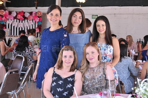 10062017 Karina, Cristina, Haydé, Liliana e Ivonne.