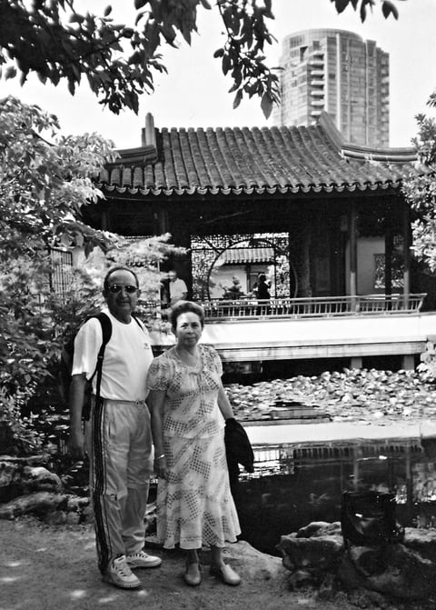 11062017 Ismael López Rodríguez y Josefina Freyre Palomares, el 27 de abril de 1968.