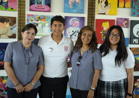 11062017 Sandra Fernández, Jorge del Rivero, Livier Soriano y Ximena Zúñiga.