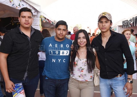 12062017 Carlos, Gerardo, Alejandra y Martín.