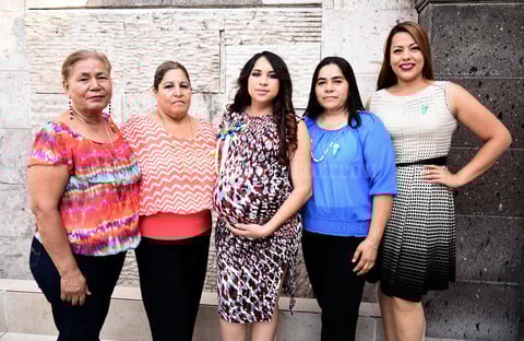 16062017 Mariana Moreno, María Ochoa, Thalía Mercedes Murillo y Sandra Flores.
