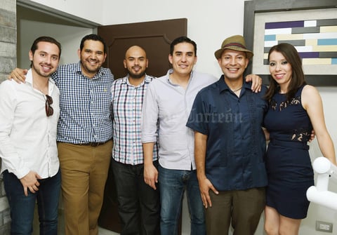 17062017 Esteban, Andy, Pedro, Facio, Roberto y Nancy.