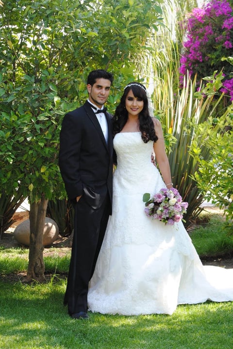 18062017 Alejandra Cepeda Rubio y Francisco Javier Quiñonez Munguía, celebraron su enlace matrimonial el 29 de abril en Zapopan, Jalisco.
