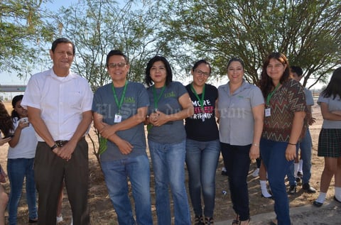 18062017 Guillermo, Sergio, Nadia, Nancy, Josefina e Isabel.