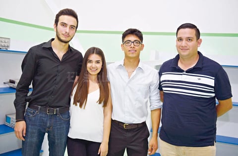 19062017 Jorge Valdés, Arturo Cardona y Daniela Castillo.