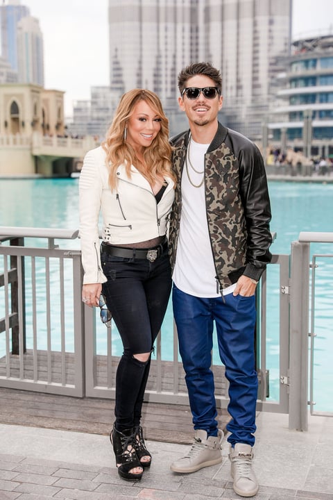 Mariah Carey de 47 años mantenía una relación con Bryan Tanaka de 33 años de edad.