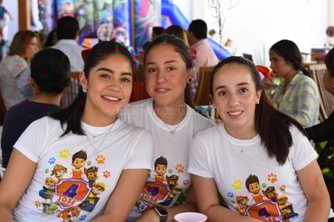 Paola, Marijose y Paulina