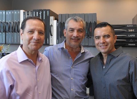 Álvaro, Arturo y Héctor