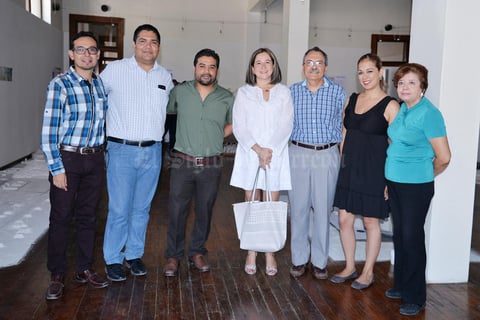 30062017 Juan Antonio, Armando, Ricardo, Brenda, Jorge, Sonia y Carola.