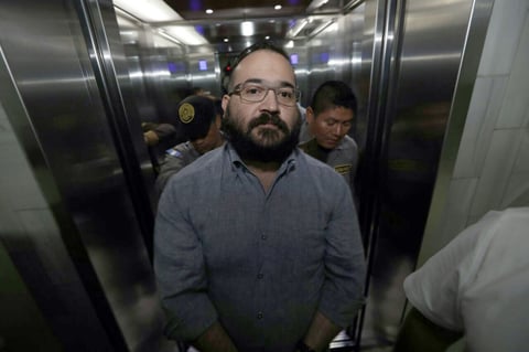 En la audiencia de este martes, Duarte de Ochoa aceptó ser extraditado a México, pero no reconoció los cargos por los que se le acusa.