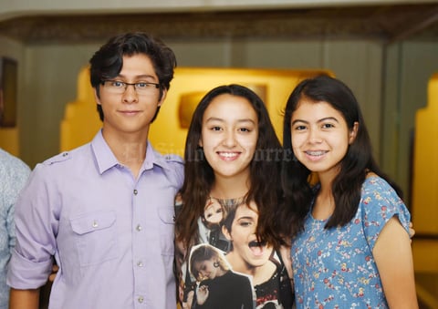 04072017 Luis, Daniela y Alexandra.