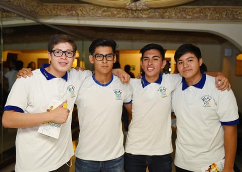 04072017 Lucas David, Christian, Carlos Antonio y Cristian.