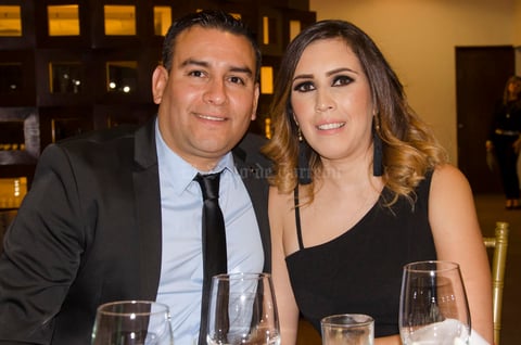 Antonio Medrano y señora