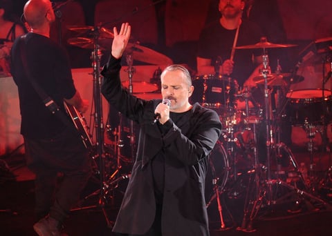 Miguel Bosé puso a cantar a La Laguna.