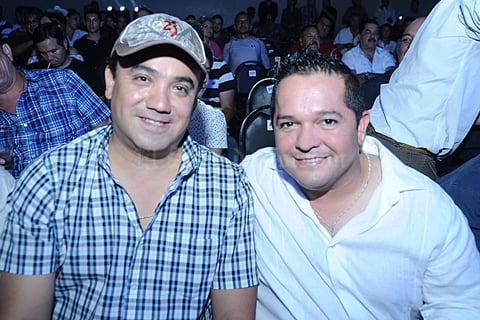 10072017 EN EL BOX.  César y Ángel.