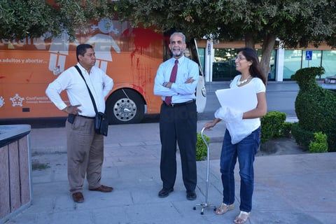 Juan Dabduob Giacomán, presidente del Consejo, comentó que sólo en cuatro ciudades del país, el recorrido ha sido "reventado" por grupos defensores de los derechos LGBT, entre ellos Tepatitlán, León, Celaya y Puebla, en ésta última asegura que fue una agresión más fuerte.