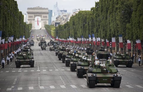 Pese a su impopularidad, la mayoría de franceses ha aprobado la visita de Trump a Francia para asistir a la parada militar, con la que se conmemora el estallido de la Revolución Francesa, de acuerdo a dos sondeos.