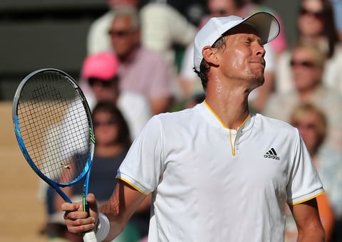 Tomas Berdych es el número 14 del ranking de ATP.