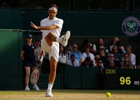 Roger Federer es el único de los cuatro grandes que sigue en pie.