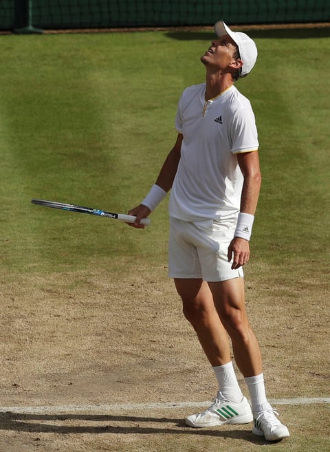 Tomas Berdych salió luego de llegar a las semifinales.