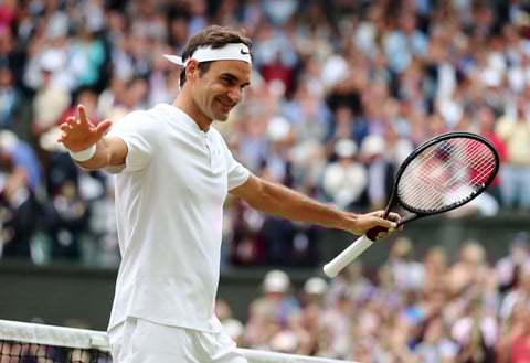 Roger Federer venció a Tomas Berdych y se colocó en la final de Wimbledon por décima ocasión.