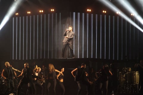 Duranguenses y visitantes curaron sus males en un concierto que formó parte de su One World Tour, gira con la que ha visitado países como Asia y Europa.
