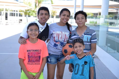 15072017 José, Melanie, Roberto, Michelle y Daniel.