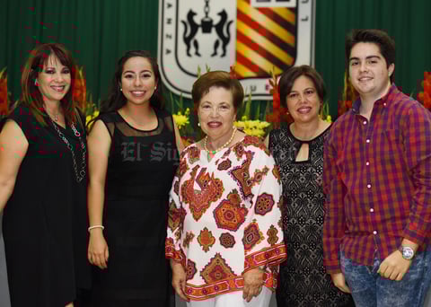 18072017 Ana Isabel, María José, Rosa Alicia, Rosy y Raúl.