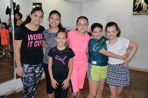 18072017 Maritere, Sofia, Valeria, Marifer, Ale y Valentina.
