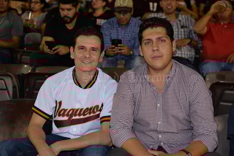 21072017 EN EL BéISBOL.  Pepe y Alejandro.