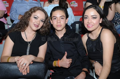 Aracely, Harold y Giselle