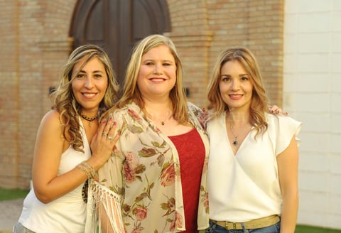 24072017 María Elena Enríquez, Cristy Gilio y Ale Silveyra.
