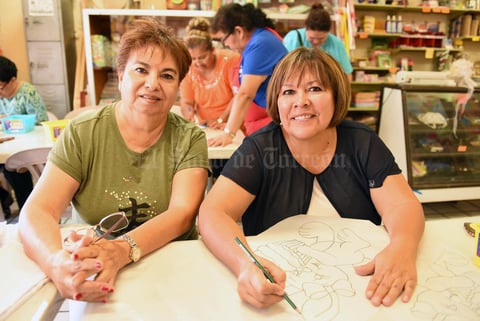 26072017 Elsa Verástegui y María Guadalupe Díaz Retana.