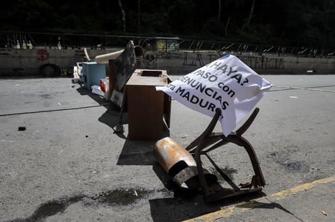 Algunas vialidades se encuentran bloqueadas.