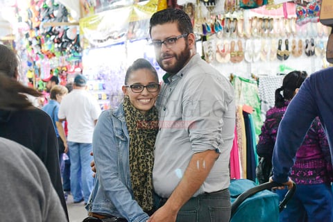 Maleni y David.