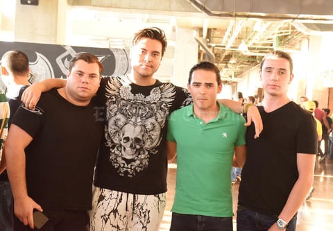 29072017 Ricardo, Ricardo, Pablo y Fernando.