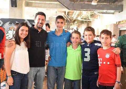 29072017 Ana Cris, Luis, Lalo, Rudy, Luis Fer y Andrés.
