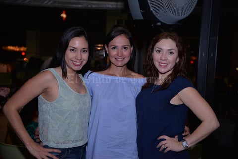 30072017 ENTRE AMIGAS.  Grisel, Lily y Paola.