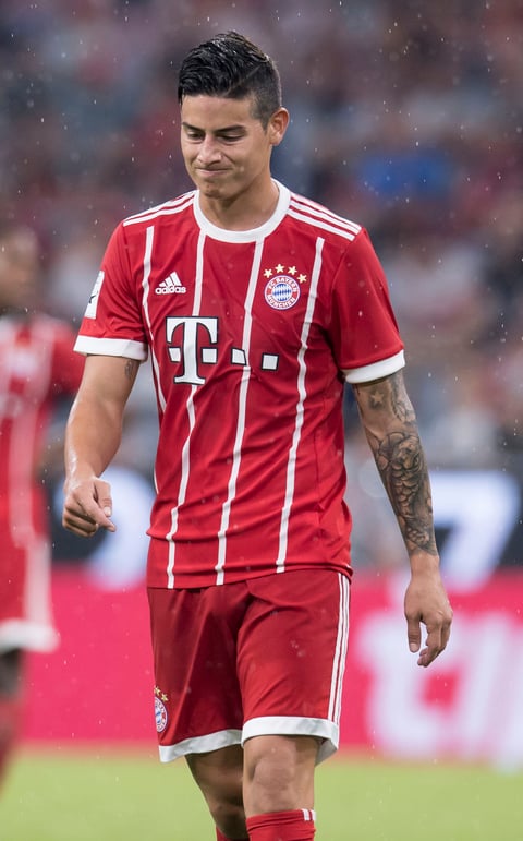 James Rodríguez, del AS Mónaco al Real Madrid, en julio de 2013, por unos 80 millones.