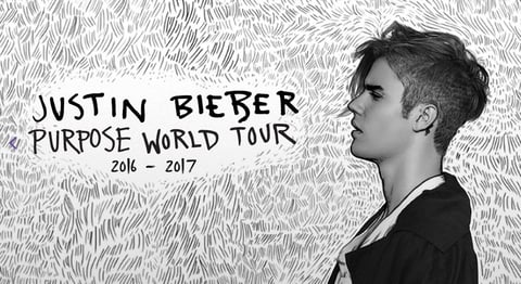 6. Justin Bieber; 3.073.885 dólares; 110,07 dólares.