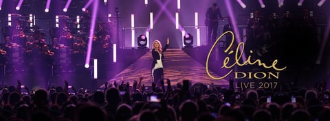 5. Celine Dion: 4.016.123 dólares; 149,68 dólares.