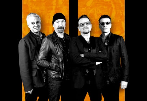 2. U2: 7.873.929 dólares, 117,30 dólares.