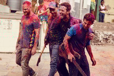 1. Coldplay: 8.070.880 dólares por ciudad; 87,86 dólares por boleto.