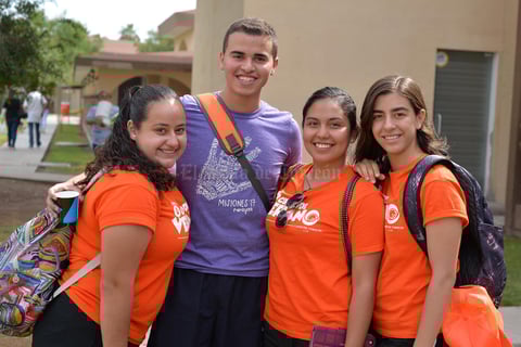 Ana Paula, Flavio, Mariel y Yuliet