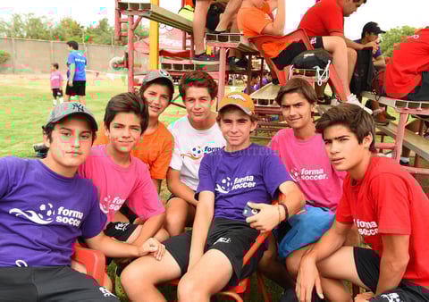 Fernando, Gustavo, Alejandro, Arath, Ernesto, Marcelo y Rodrigo